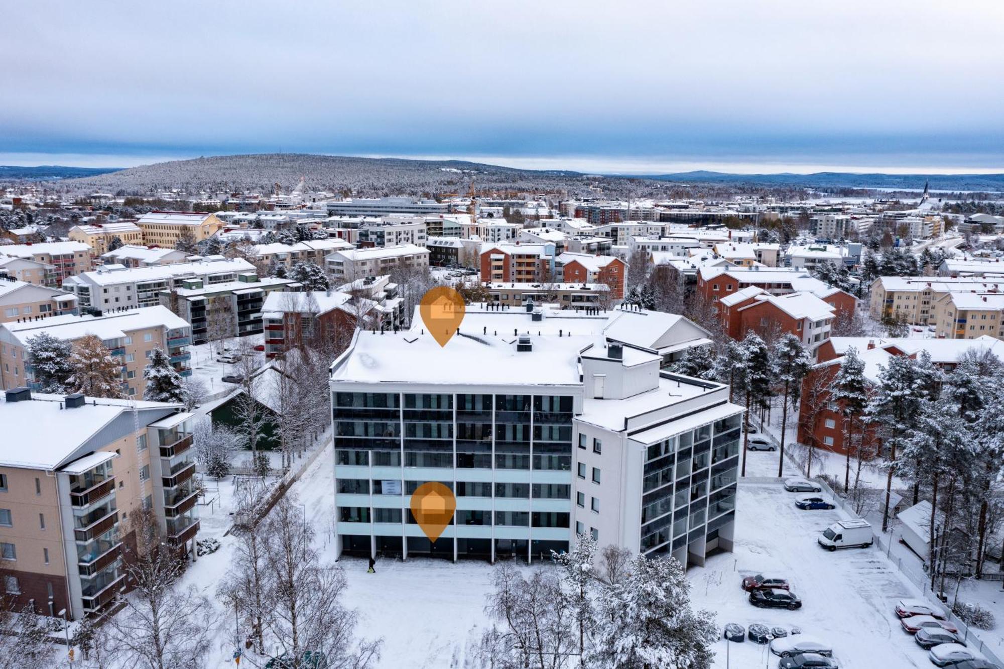 Bellarova Apartments Evakkotie Рованіемі Екстер'єр фото